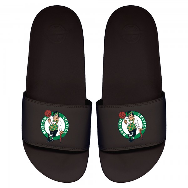 Шлепки Boston Celtics ISlide Primary Logo Motto - Black