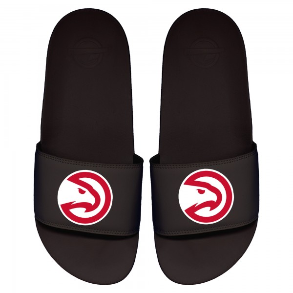 Шлепки Atlanta Hawks ISlide Primary Logo Motto - Black