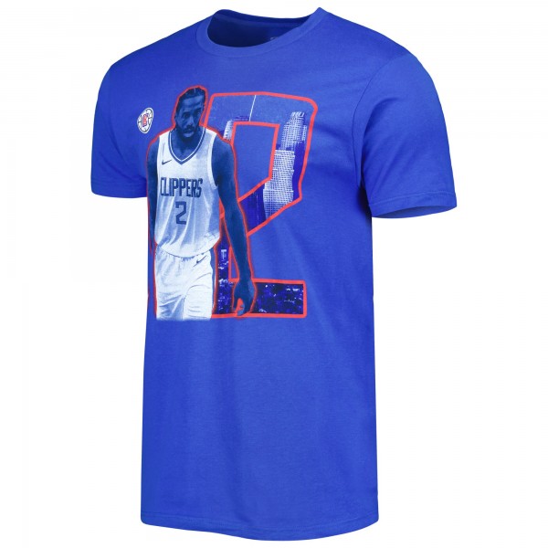 Футболка Kawhi Leonard LA Clippers Stadium Essentials Unisex Player Skyline - Royal