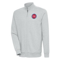 Кофта на молнии Detroit Pistons Antigua Action - Heather Gray