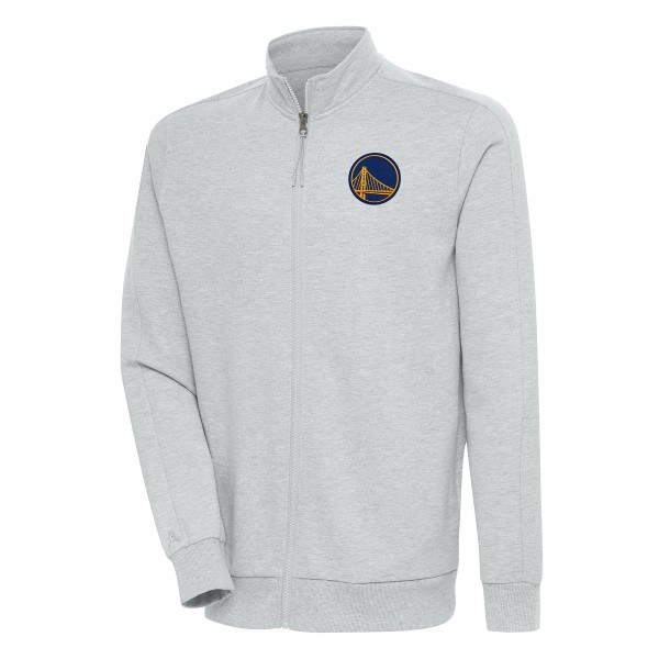 Кофта на молнии Golden State Warriors Antigua Action - Heather Gray