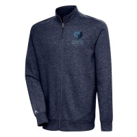 Кофта на молнии Memphis Grizzlies Antigua Action - Heather Navy