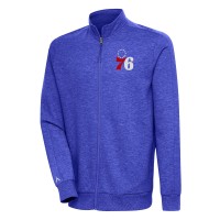 Кофта на молнии Philadelphia 76ers Antigua Action - Heather Royal