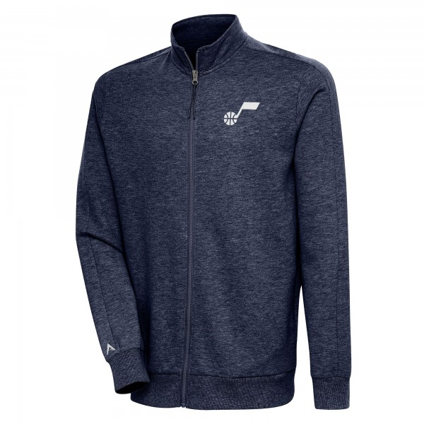 Кофта на молнии Utah Jazz Antigua Action - Heather Navy