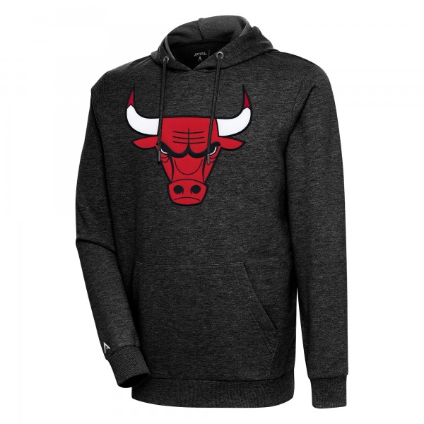 Толстовка Chicago Bulls Antigua Heather Black Action