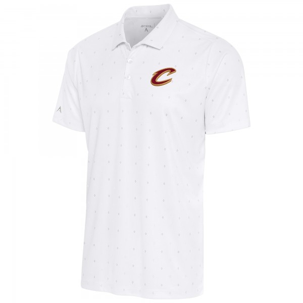 Поло Cleveland Cavaliers Antigua 19th Hole - White/Gray