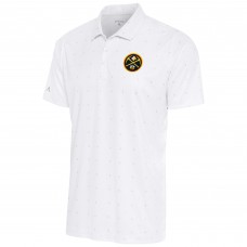 Поло Denver Nuggets Antigua 19th Hole - White/Gray
