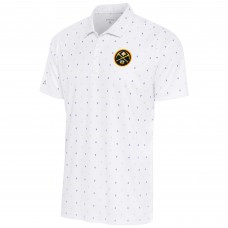 Поло Denver Nuggets Antigua 19th Hole - White/Royal
