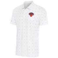 Поло New York Knicks Antigua 19th Hole - White/Black
