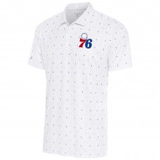 Поло Philadelphia 76ers Antigua 19th Hole - White/Royal