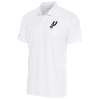 Поло San Antonio Spurs Antigua 19th Hole - White/Silver