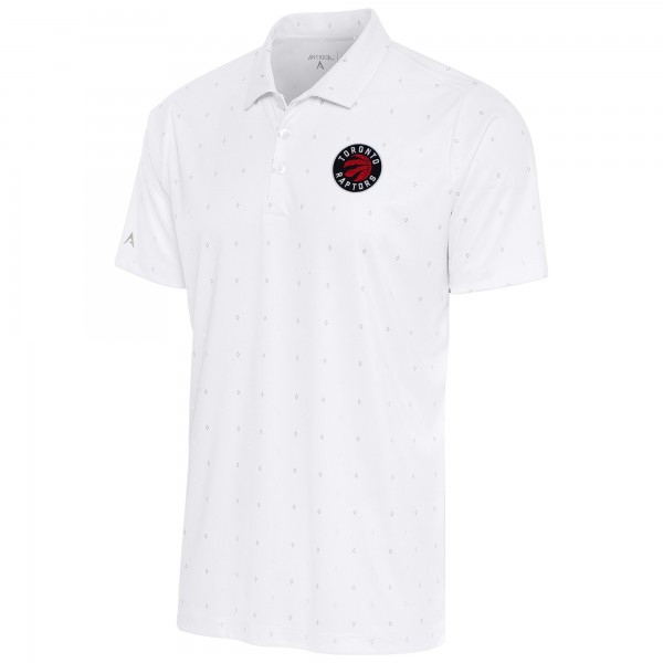 Поло Toronto Raptors Antigua 19th Hole - White/Silver