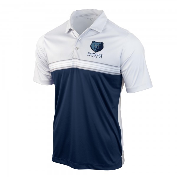 Поло Memphis Grizzlies Antigua Answer - White/Navy