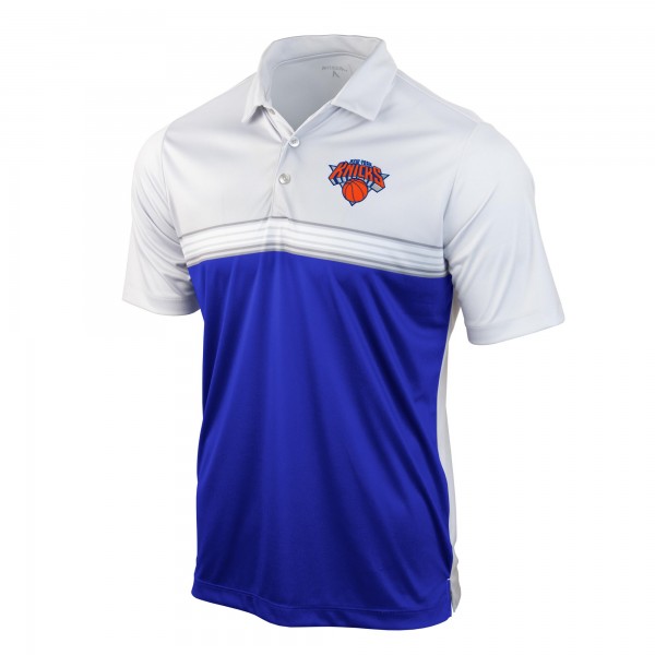 Поло New York Knicks Antigua Answer - White/Royal