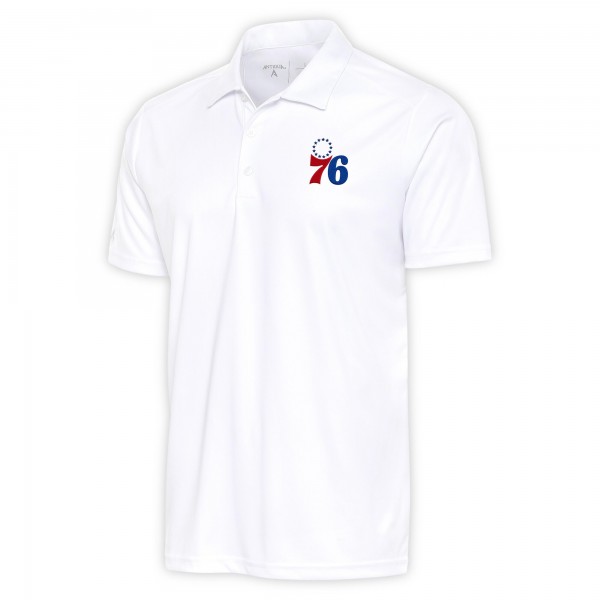 Поло Philadelphia 76ers Antigua Apex - White