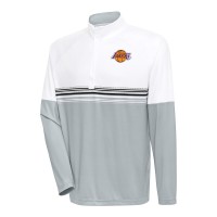 Кофта на короткой молнии Los Angeles Lakers Antigua Bender - White/Black