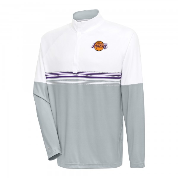 Кофта на короткой молнии Los Angeles Lakers Antigua Bender - White/Purple