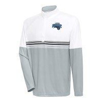 Кофта на короткой молнии Orlando Magic Antigua Bender - White/Black