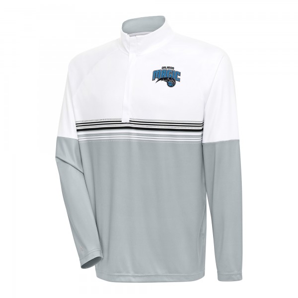 Кофта на короткой молнии Orlando Magic Antigua Bender - White/Black