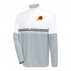 Кофта на короткой молнии Phoenix Suns Antigua Bender - White/Black