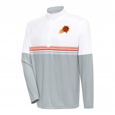 Кофта на короткой молнии Phoenix Suns Antigua Bender - White/Orange