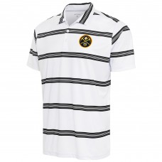 Поло Denver Nuggets Antigua Groove - White/Black