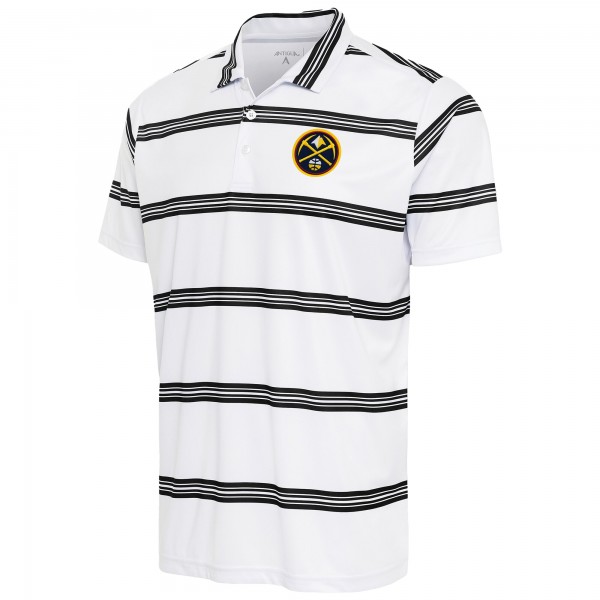 Поло Denver Nuggets Antigua Groove - White/Black