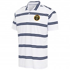 Поло Denver Nuggets Antigua Groove - White/Navy