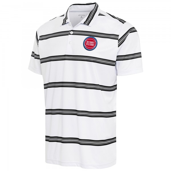 Поло Detroit Pistons Antigua Groove - White/Black