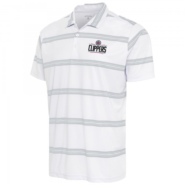 Поло LA Clippers Antigua Groove - White/Cream