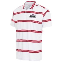 Поло LA Clippers Antigua Groove - White/Red