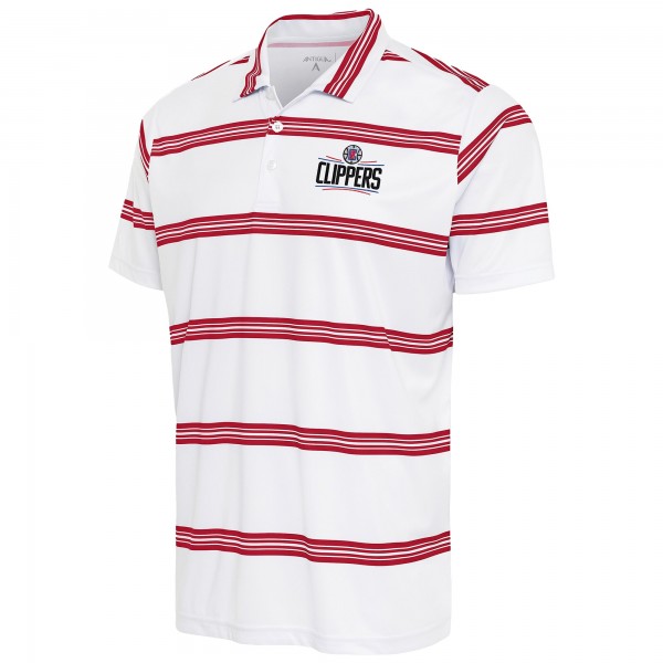 Поло LA Clippers Antigua Groove - White/Red