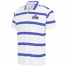 Поло LA Clippers Antigua Groove - White/Royal