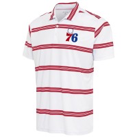 Поло Philadelphia 76ers Antigua Groove - White/Red