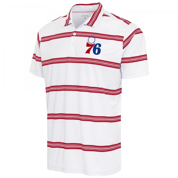 Поло Philadelphia 76ers Antigua Groove - White/Red
