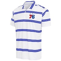 Поло Philadelphia 76ers Antigua Groove - White/Royal