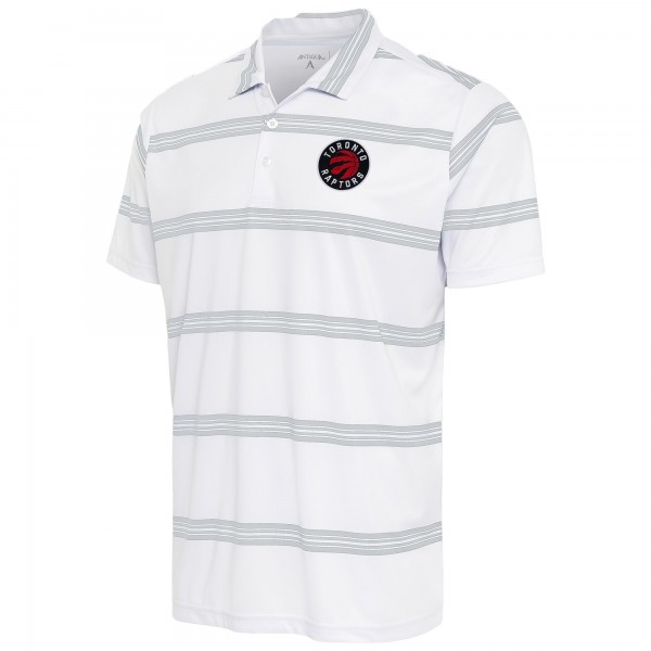 Поло Toronto Raptors Antigua Groove - White/Silver