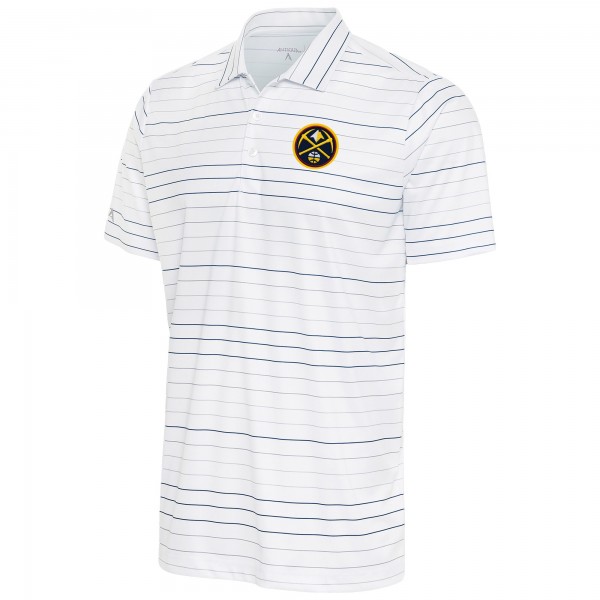 Поло Denver Nuggets Antigua Ryder - White/Navy