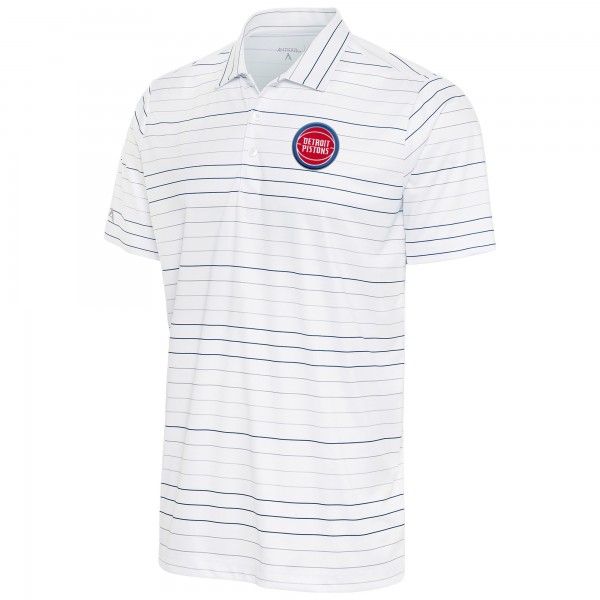 Поло Detroit Pistons Antigua Ryder - White/Navy