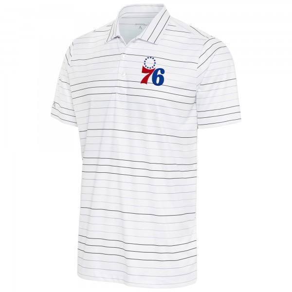 Поло Philadelphia 76ers Antigua Ryder - White/Black
