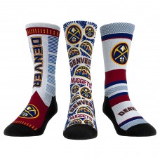 Три пары носков Denver Nuggets Rock Em 2022/23 City Edition