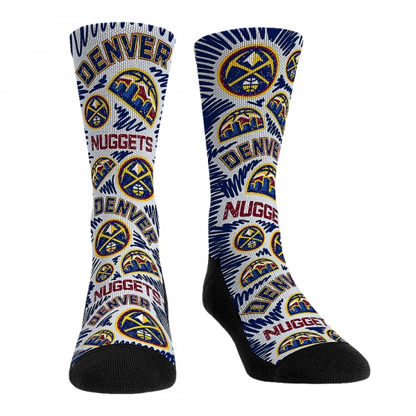 Три пары носков Denver Nuggets Rock Em 2022/23 City Edition