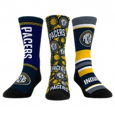 Indiana Pacers Rock Em Socks 2022/23 City Edition Three-Pack Crew Socks Set