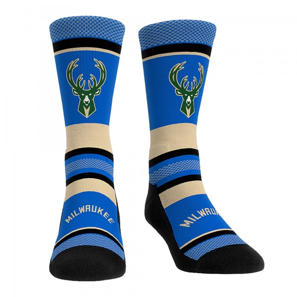 Три пары носков Milwaukee Bucks Rock Em Youth 2022/23 City Edition