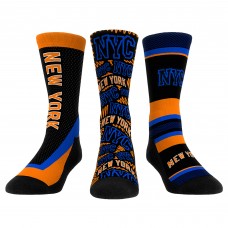 Три пары носков New York Knicks Rock Em Youth 2022/23 City Edition