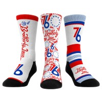Три пары носков Philadelphia 76ers Rock Em Youth 2022/23 City Edition