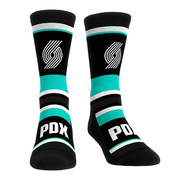 Три пары носков Portland Trail Blazers Rock Em Youth 2022/23 City Edition