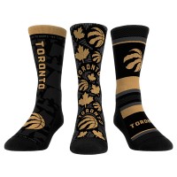 Три пары носков Toronto Raptors Rock Em Youth 2022/23 City Edition