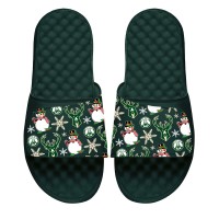 Шлепки Milwaukee Bucks ISlide Holiday Pattern - Hunter Green