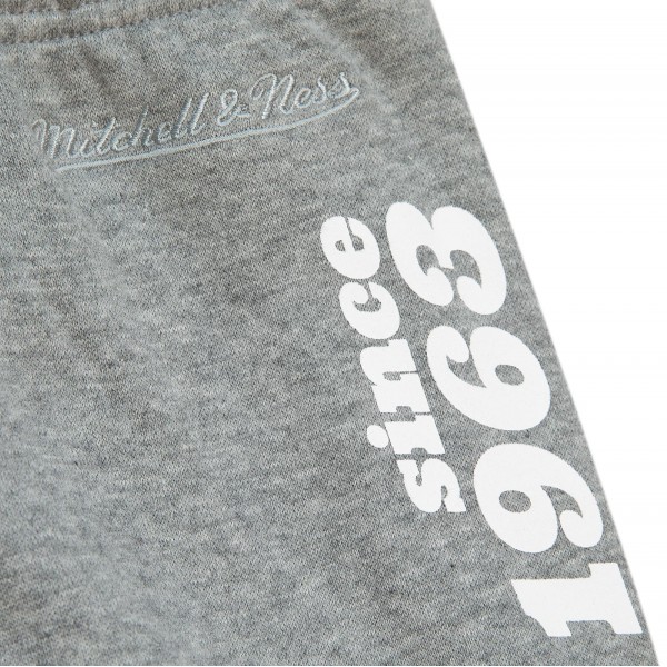 Спортивные штаны Philadelphia 76ers Mitchell & Ness Team Origins Fleece - Heather Gray